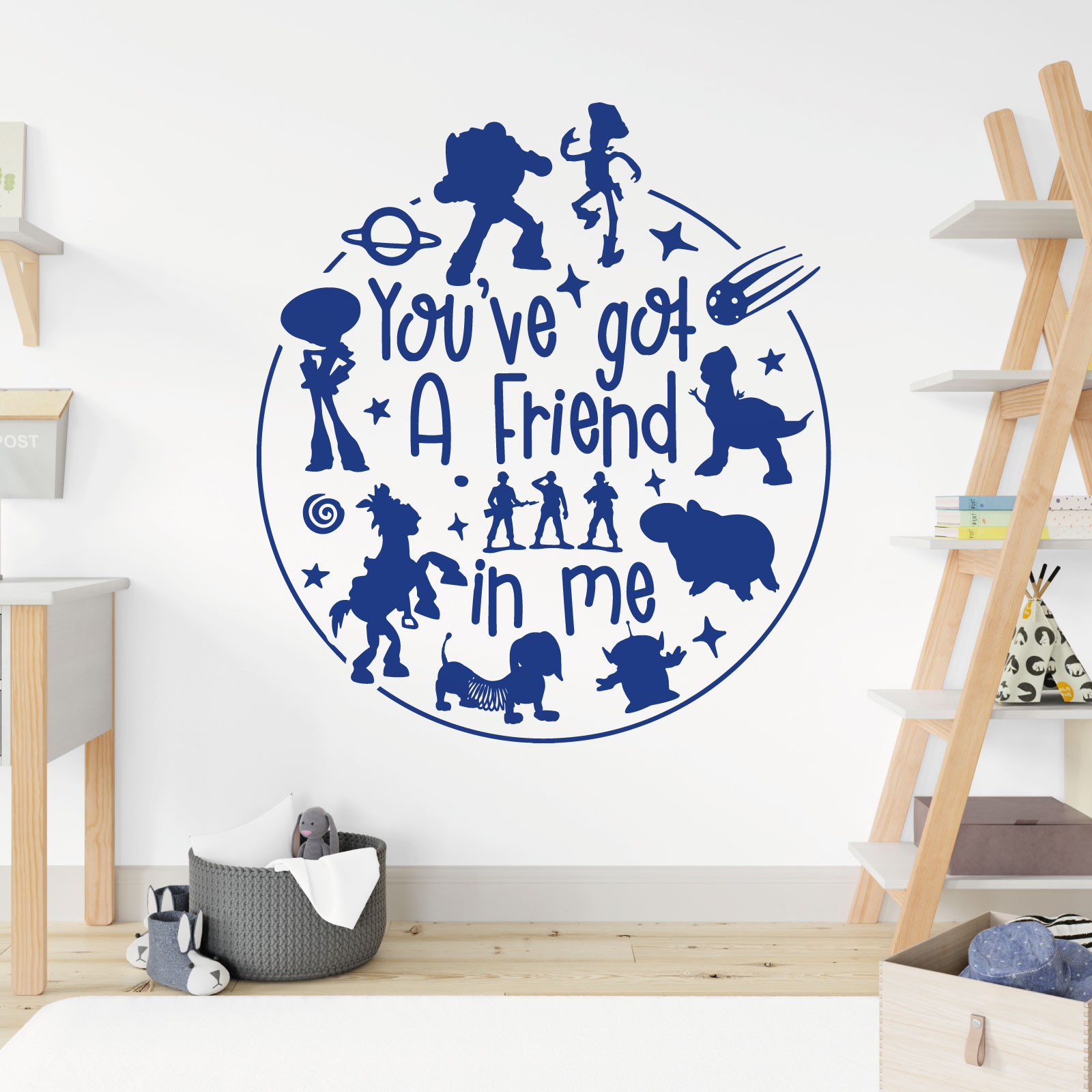 You've Got a Friend in Me - Disney Toy Story Quote Vinyl Wall Sticker UK