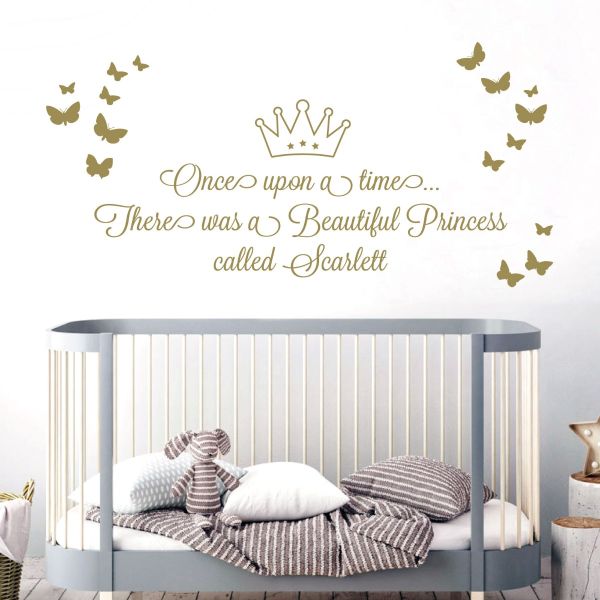 Wall Designer Once upon a time there was a Beautiful Princess