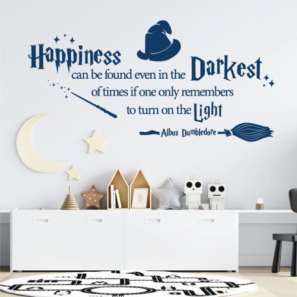 Happiness can be found even in the darkest of times quote harry