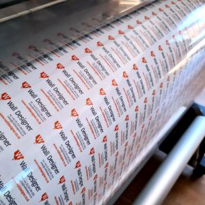 Custom Printed & Cut Transparent Vinyl Stickers Labels
