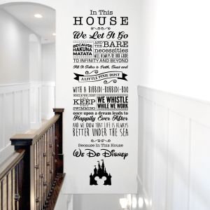 We Do Magic - Fairies, Toy Story, Little Mermaid, Jungle Book - Children's Playroom Vinyl Wall Sticker UK