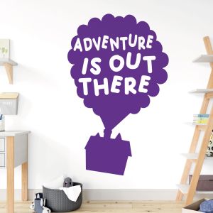 Adventure is Out There - Disney UP Quote Vinyl Wall Sticker UK