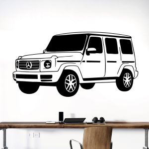 Mercedes-Benz G Class G Wagon Car Silhouette - Vinyl Wall Sticker UK