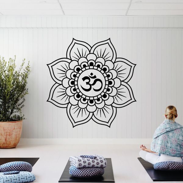 Motivo Floreale Mehndi Lotus Con Simbolo Om Mantra Per Disegno E Tatuaggio Gm1028626298 275719847