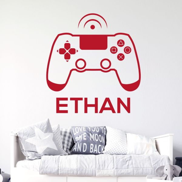 Personalised Xbox One Controller Hex-art Print Wall Art