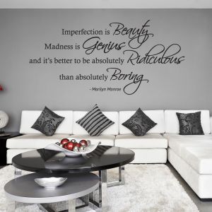 Don't be like the rest of them Darling - Coco Chanel Wall Quote, Wall Art  Sticker [Medium Yellow]