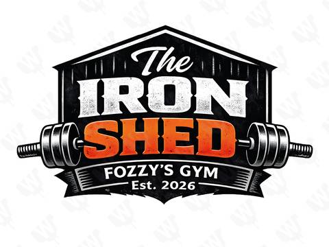 The Iron Shed, Fozzy's Gym — Business logo
