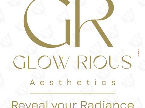 Glow-rious Aesthetics — Business logo