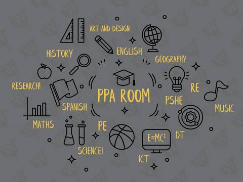 PPA room subject icons — School / nursery