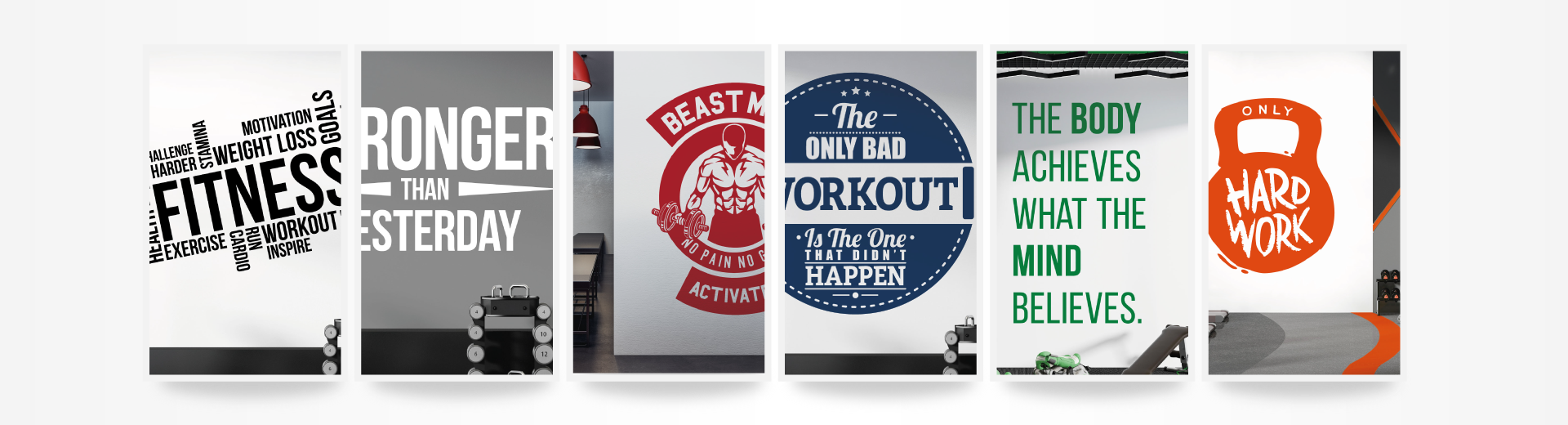 Gym Wall Stickers
