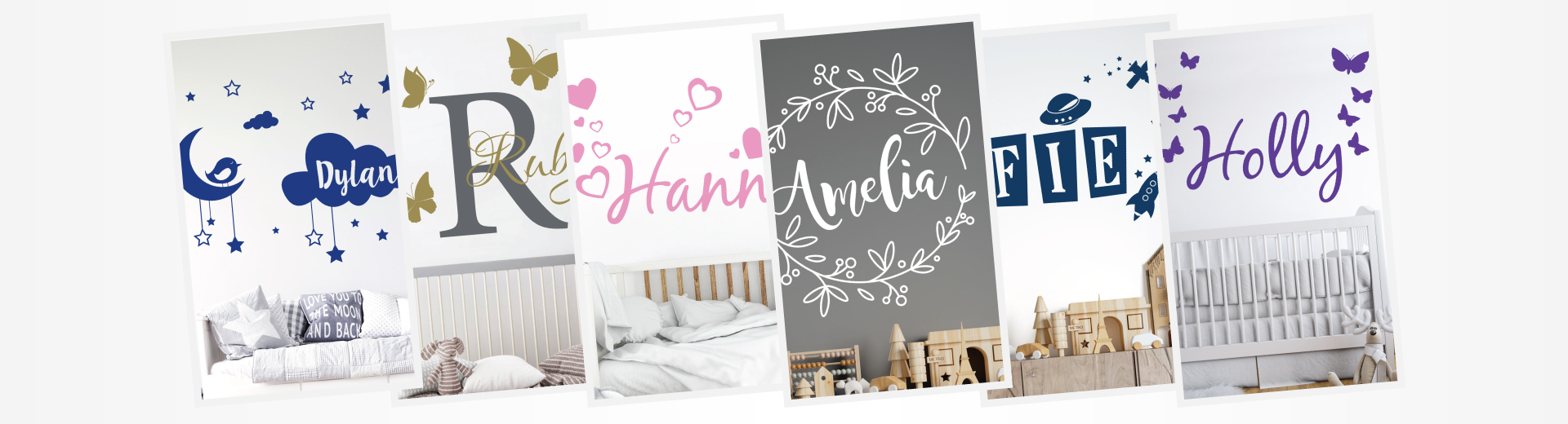 Personalised Name Wall Stickers