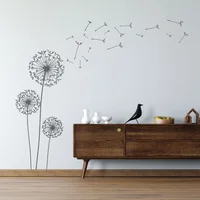 Dandelions Blowing in the Wind Sticker